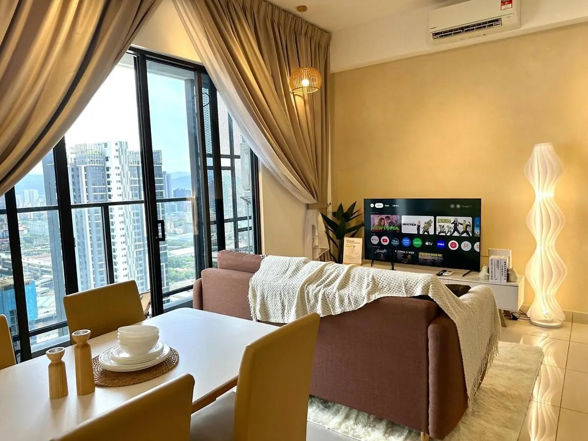 Apartmán 9 Pax 3R3B Trion Kl City View 10Mins To Klcc Kuala Lumpur
