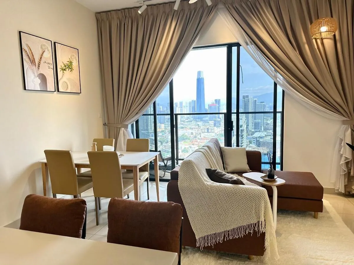 9 Pax 3R3B Trion Kl City View 10Mins To Klcc Kuala Lumpur Apartment