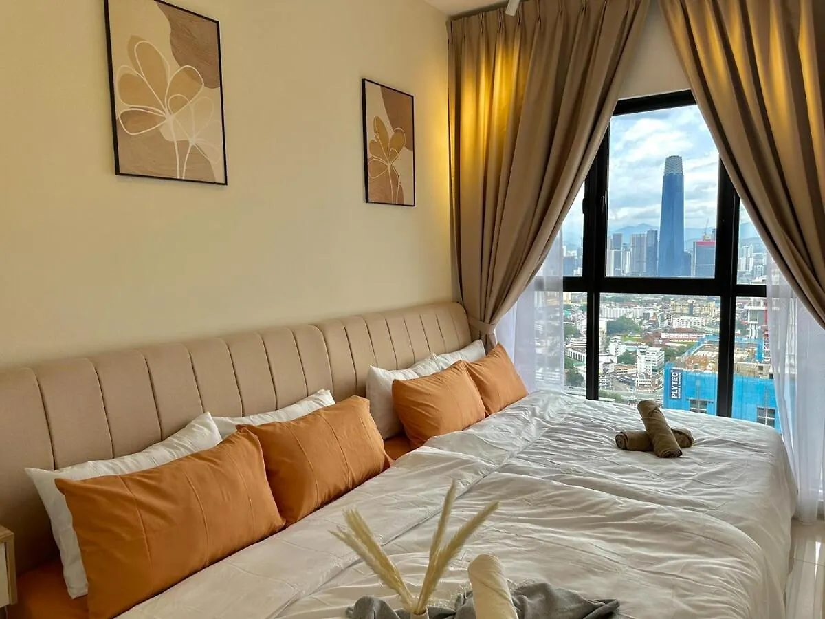 Apartment 9 Pax 3R3B Trion Kl City View 10Mins To Klcc Kuala Lumpur Malaysia